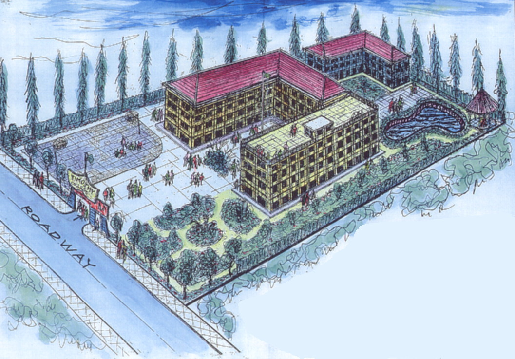 Artist's impression of Timothy College